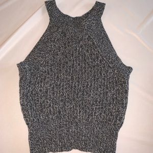 Bethany Mota cropped sweater tank top